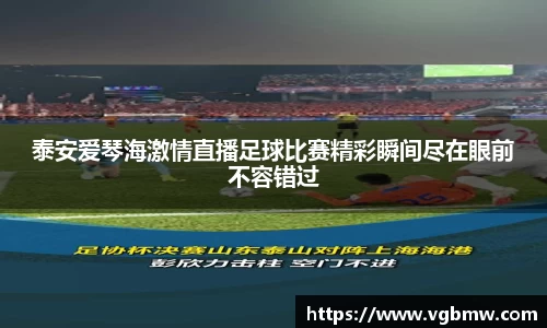 泰安爱琴海激情直播足球比赛精彩瞬间尽在眼前不容错过